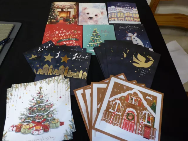 Bundle Of Christmas & Birthday Cards All Brand New 35 In Total