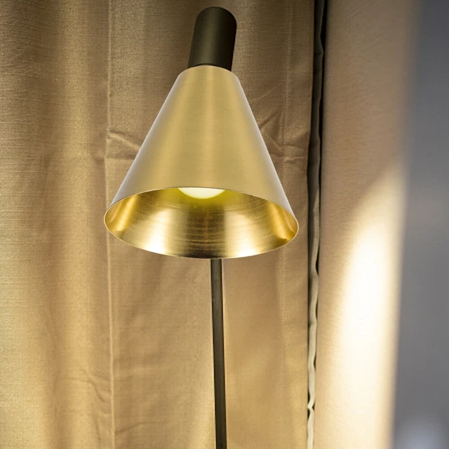 Paralume In Lino Rettangolare - 34x20cm, E27, Beige, Per Lampada Da Tavolo - Foto 8