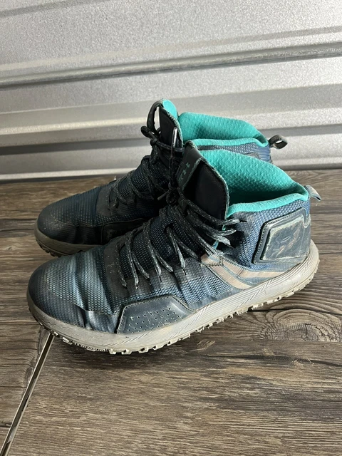 UNDER ARMOUR FAT Tire Mid Blue Hiking Boots Winter Shoes Mens 11.5