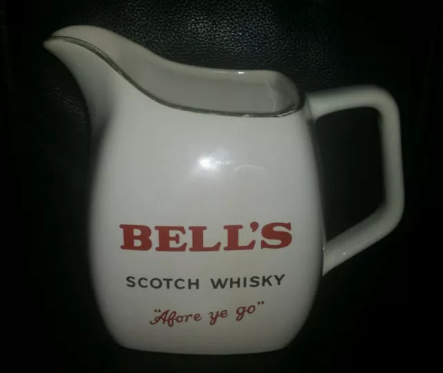 Rare Collectable Bell's Scotch Whisky Jug "Afore Ye Go" Wade Made In England