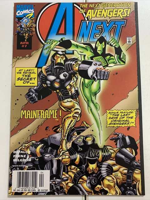 A Next # 7 Newsstand cover - 1st Hope Pym Cameo 1999 NM, Never Read copy