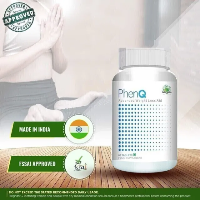 OFFICIAL RETAILER of PhenQ Weight Loss Burn Phen Q Diet Pills Lose Fat 60 Caps