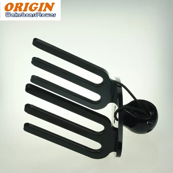 ORIGIN Oval Wakeboard Tower Rack UV Resist Black Coated Angle-Free Mount