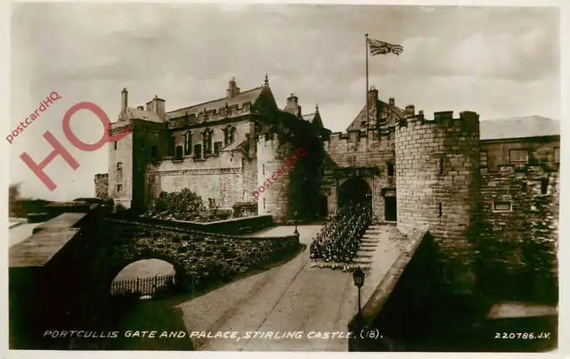 Picture Postcard__Stirling Castle, Portcullis Gate and Palace [Valentine's]