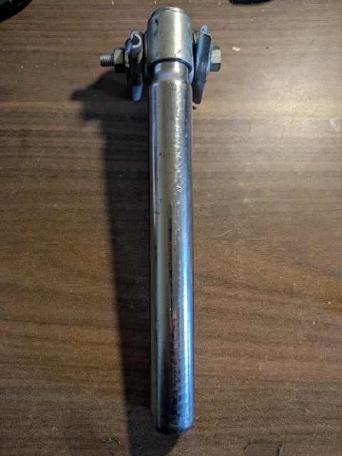 3222 Tige classique pour selle de vélo En acier chromé