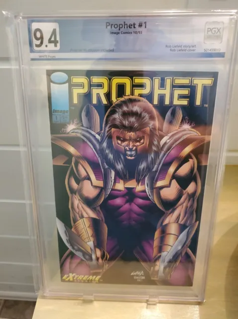 Image Comics 1993 Prophet #1 9.4 PGX not CGC Rob Liefeld