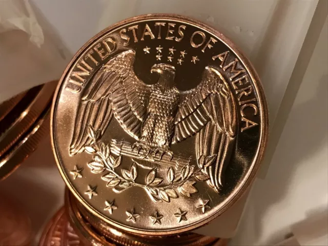 Copper MIXED COINS 20 ct., 1 ounce each (over 15 designs) by REEDERSONG