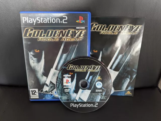 GOLDENEYE Rogue Agent  for PlayStation 2 PS2 PAL UK with Manuals