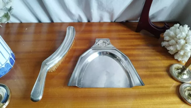 2 Pièces Ramasse-miettes De Table En Aluminium, Accessoire De Nettoyage