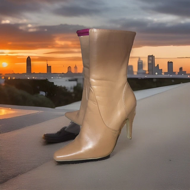 STILETTO ANKLE BOOTS Size 4 £2.50 - PicClick UK
