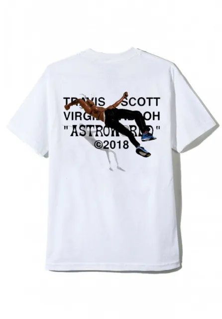 Virgil Abloh Travis Scott Birds Eye View “Merchandise” Champion Hoodie XL  RARE