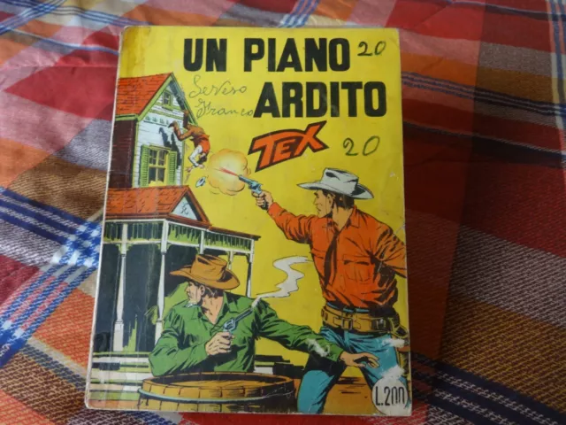 Tex Spillato N.20 Autor.2926 " Un Piano Ardito " L.200  Molto Buono