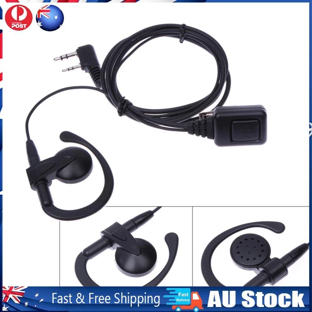 2 Pin Earphone Earpiece Headphone for Baofeng Kenwood Puxing Wouxun Radio