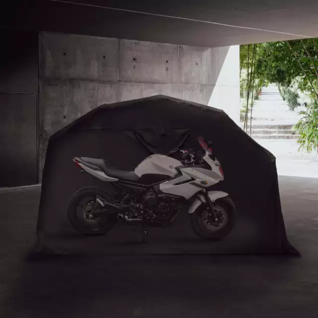 Tente pour Moto GT Pliable Garage Housse de Protection 294 x 104 x 170 cm XL