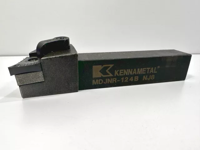 KENNAMETAL MDJNR-124B NJ8 Used Lathe Tool Holder 3/4" Shank 1pc