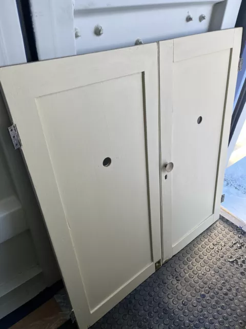 Pair of Georgian/Victorian cupboard doors