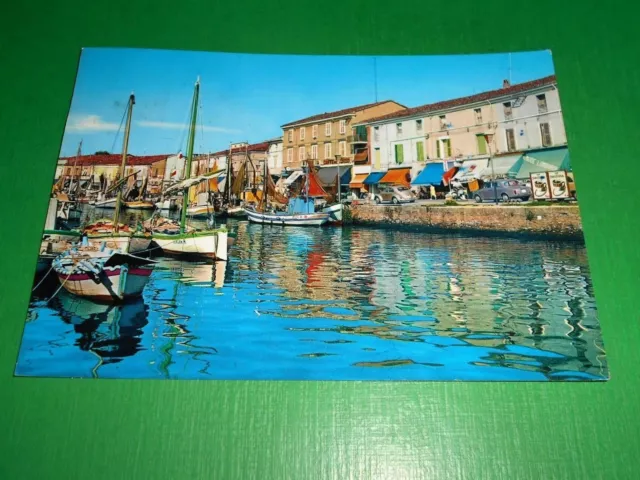 Cartolina Cesenatico - Porto Canale 1965.