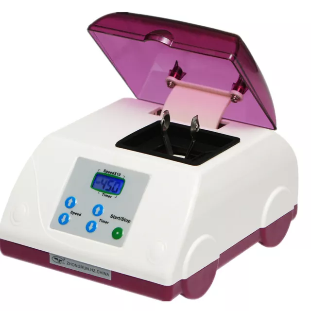 20W Dental Digital Amalgamator machine 4700 RPM Triturator Amalgam Mixer Capsule