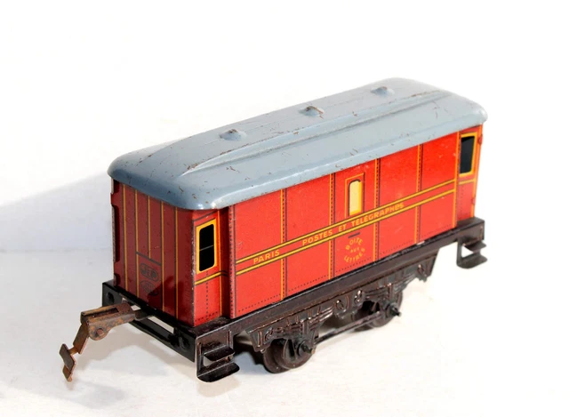 Wagon Jep O Hommes & Chevaux N°177/3 – Train Ancien Métal Sérigraphié