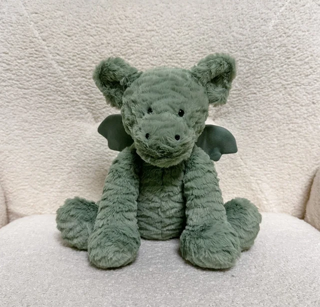 JELLYCAT FUDDLEWUDDLE DRAGON 23cm Medium Plush Toy Brand New W Tags jellycat-fuddlewuddle-dragon-23cm-medium-plush-toy-brand-new-w-tags