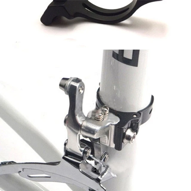 Adaptateur De Dérailleur Avant VTT – Réduction De 34,9 Mm à 31,8 Mm – Noir – Compatible Avec La Plupart Des Dérailleurs