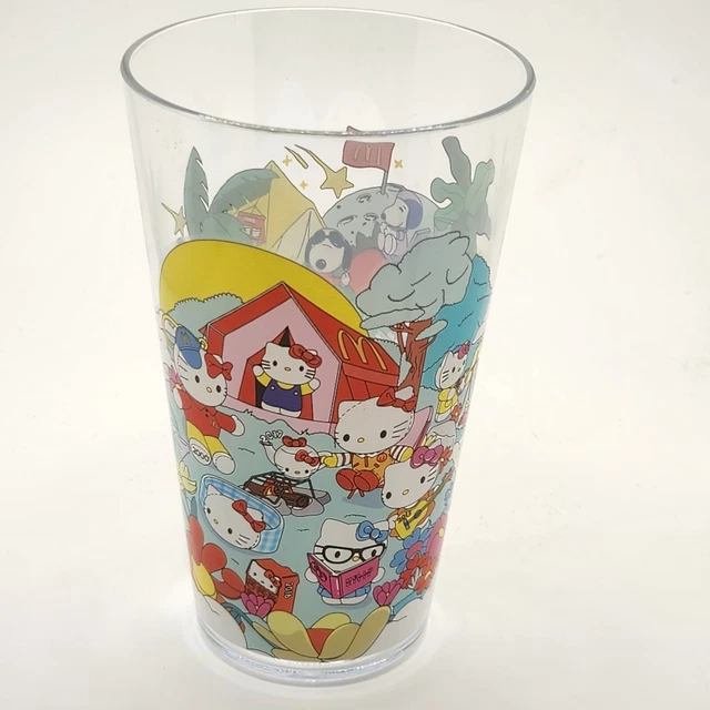 MCDONALD'S 2024 COLLECTOR Cup Hello Kitty and Snoopy 28.00 PicClick