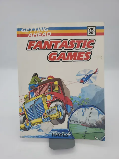 Vintage 1984 Fantastic Games, Hayes Getting head Commodore Vic-20 Computer
