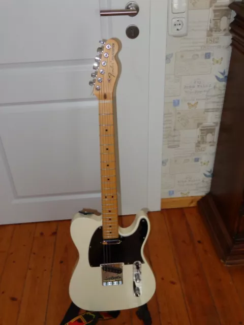 Fender American Telecaster MN OW,USA,neuwertig,Erstbesitz.Olympic White