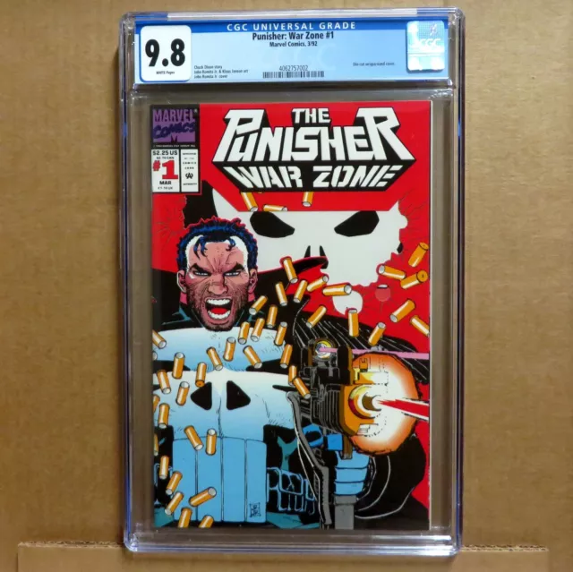 PUNISHER: WAR ZONE #1 CGC Graded 9.8 Marvel Comics 1992