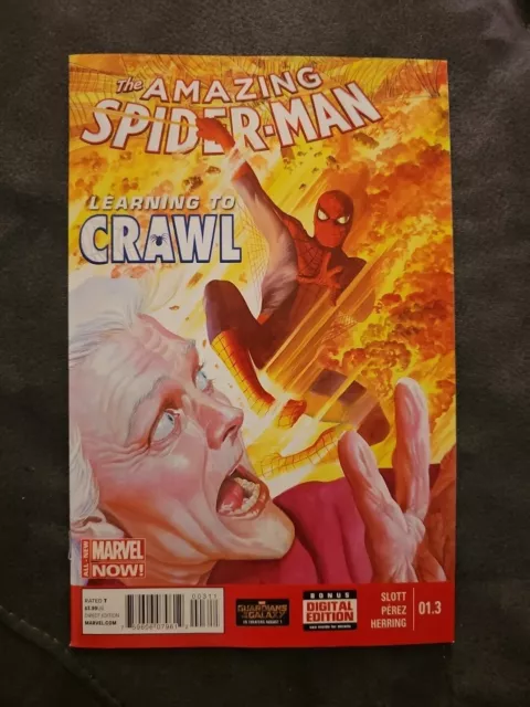 The Amazing Spider-Man #1.3 Learning To Crawl Marvel Comics