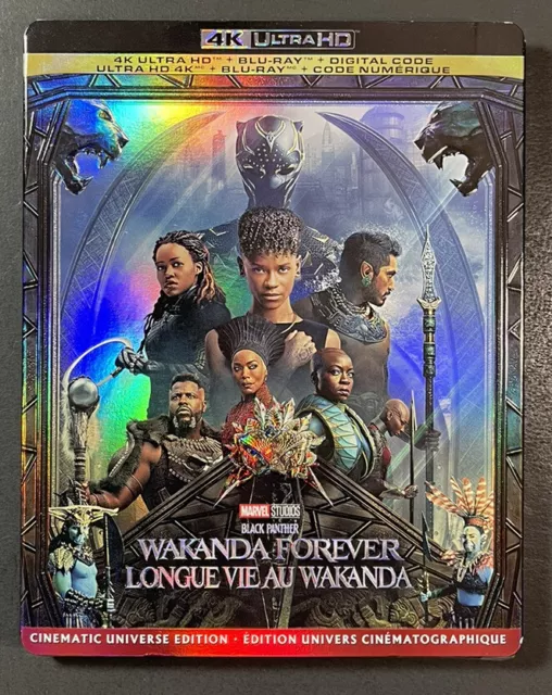 BLACK PANTHER WAKANDA Forever [ Cinematic Universe Edition ] (4K Ultra