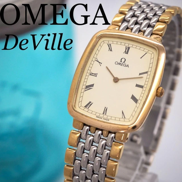 Reloj Omega Oro Anni 70 Anos 70 Reloj Omega De Ville Quartz Oro