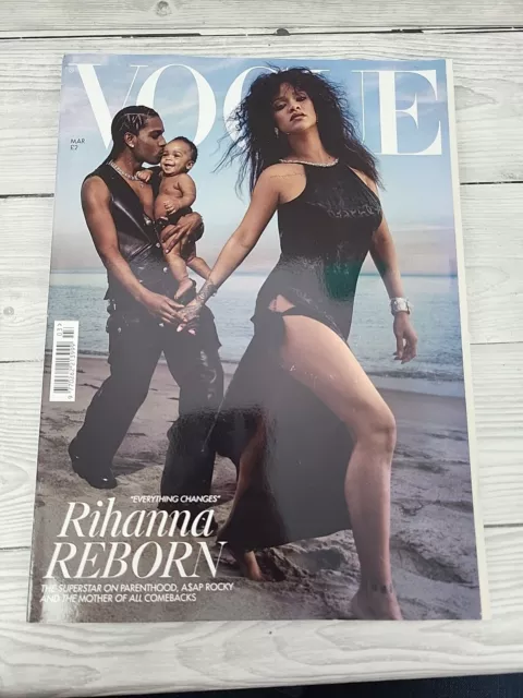 Vogue Magazine Rihanna March 2023 Uk Edition - PW