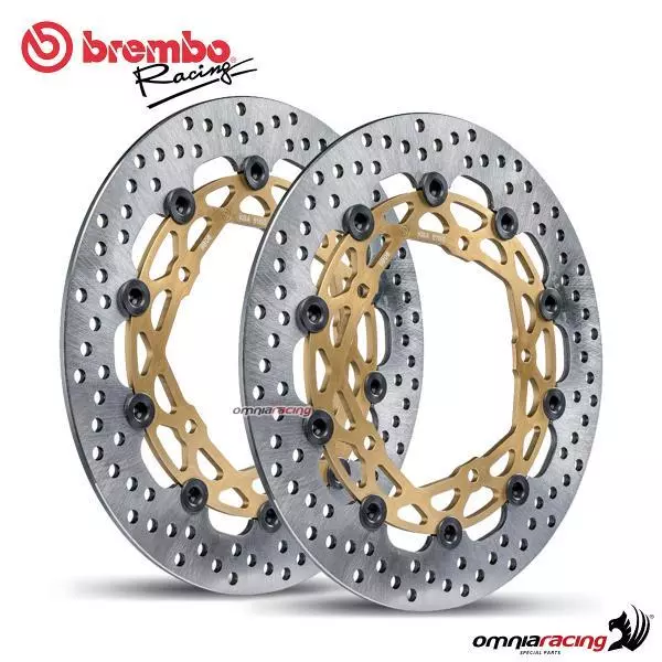 Pair of front brake discs Brembo Supersport 310mm for Yamaha YZF R1 2007-2014