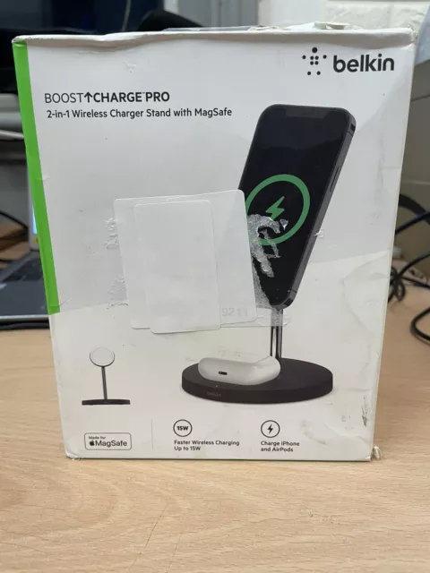 Belkin Boost Charge Pro 2-in-1 Wireless Charger MagSafe  - #32 ( No Power )
