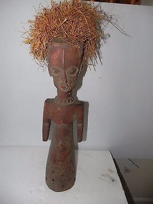 Arts of Africa - Songye Figure - DRC  - Congo - 26" Height x 7" Wide