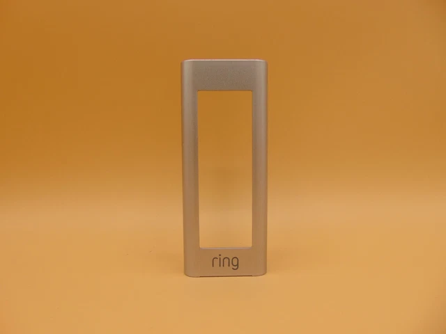Ring Video Doorbell Pro - Cubierta Placa Facial - Galaxy Plateado - Nuevo - ¡Envío Gratuito!