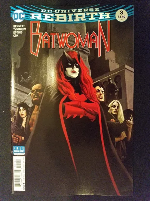 DC Batwoman, Vol. 2 # 3 (1st Print) Steve Epting Regular Cover