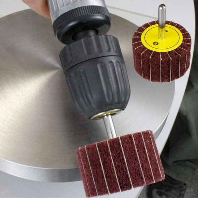 Lot De 7 Têtes De Meulage Abrasives HALJIA (20 Mm) - Grains 80 à 600, Tige 3 Mm - Pour Dremel Et Outils Rotatifs