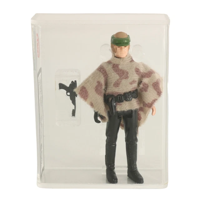 Star Wars Vintage - Luke Skywalker Battle Poncho - lose - AFA / UKG 85