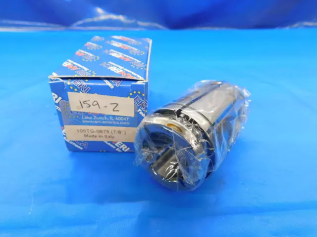 New Eri America Tg100 Collet Size 7/8 Made In Italy 100Tg-0875 .875 .8750