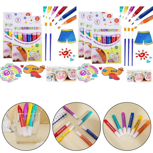 Express Yourself mit 3D Popcornstiften ideal für Kinderkunstprojekte und Gesche