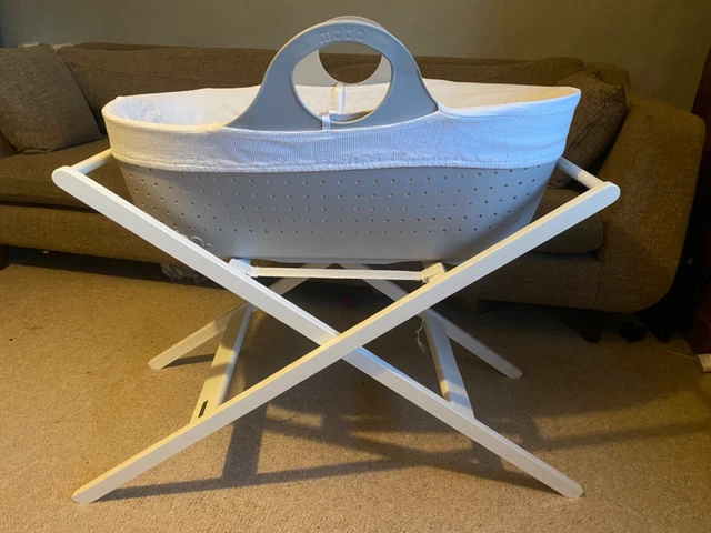 Moba moses basket best sale dove