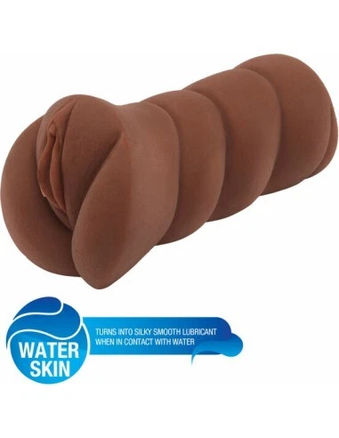 Super Wet Travel Beaver Masturbador Vagina - Marrón