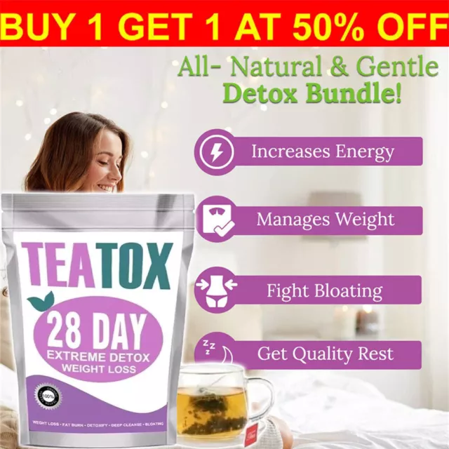 28 Days Belly Slimming Tea Detox Tea Colon Cleanse Fat Burn Weight Loss Products