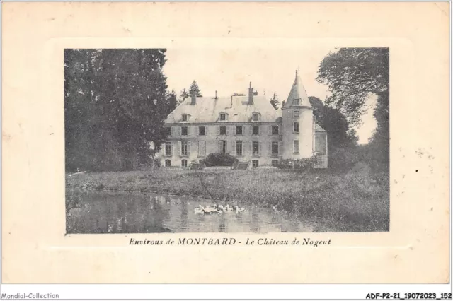 ADFP2-21-0175 - ENVIRONS DE MONTBARD - Le château de nogent