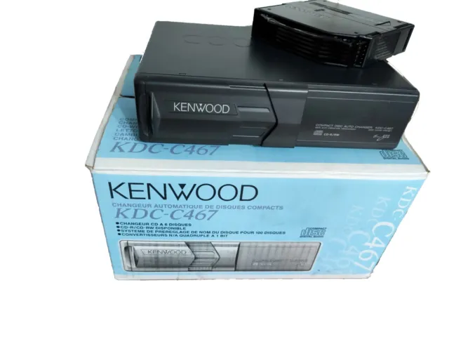 New Kenwood Kdc-C467 Cd-Changer To 6Cd For Head Unit Kenwood Player Cd-R/Rw