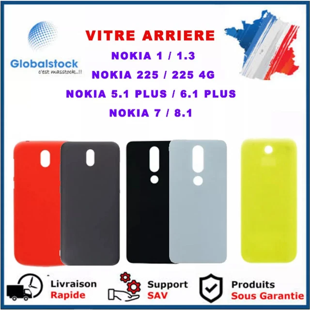 Cache Batterie Arrière Bleu Pour Nokia 5.1 Plus - Vitre De Remplacement Neuve, Marque Globalstock