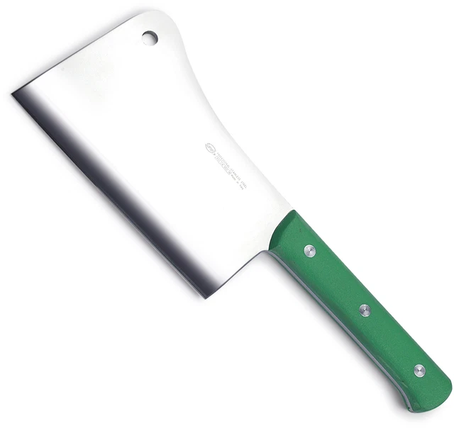 37720 Sanelli Premana Mannaia Falcetta Inox Manico In Plastica Verde Kg. 1,2 Cm.