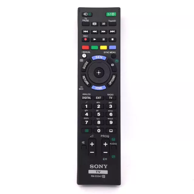 New Replace RM-ED047 For Sony Bravia TV Remote Control KDL-40HX750 KDL-46HX850